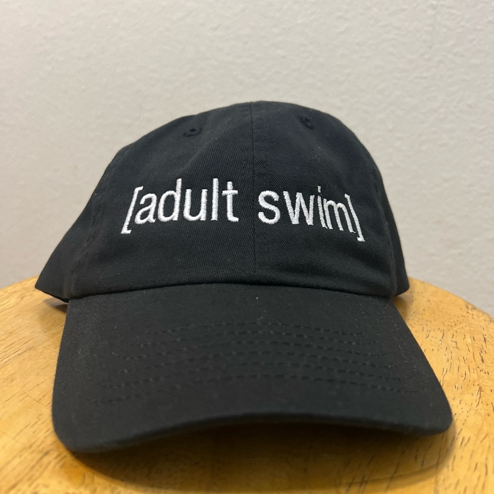 Adult Swim strap back dad hat